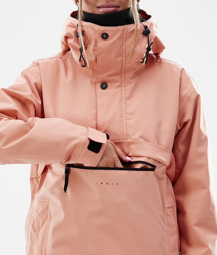 Dope Legacy W Snowboardjakke Dame Faded Peach, Bilde 8 av 8