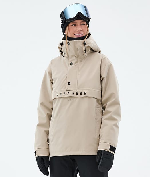 Dope Legacy W Snowboardjakke Dame Sand
