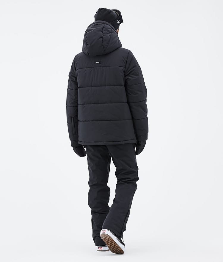 Dope Puffer W Snowboardjakke Dame Black Renewed, Bilde 4 av 8