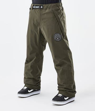 Dope Blizzard 2024 Snowboardbukse Herre Olive Green
