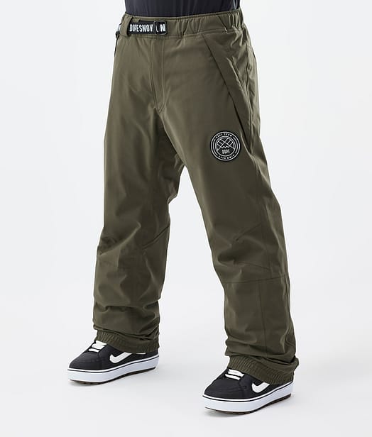 Dope Blizzard 2024 Snowboardbukse Herre Olive Green