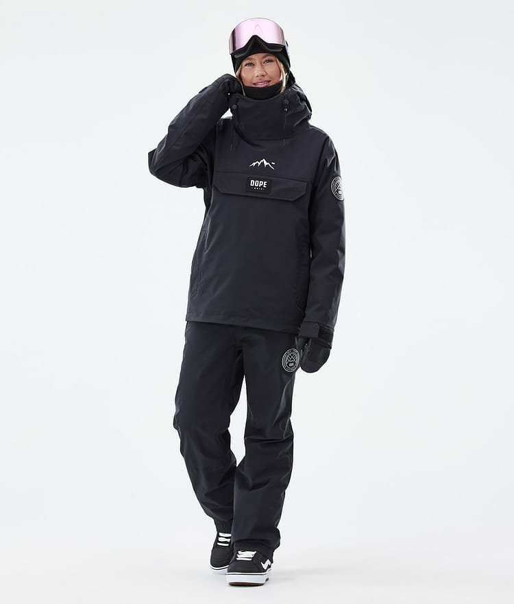 Dope Blizzard W 2024 Snowboardbukse Dame Black, Bilde 2 av 5