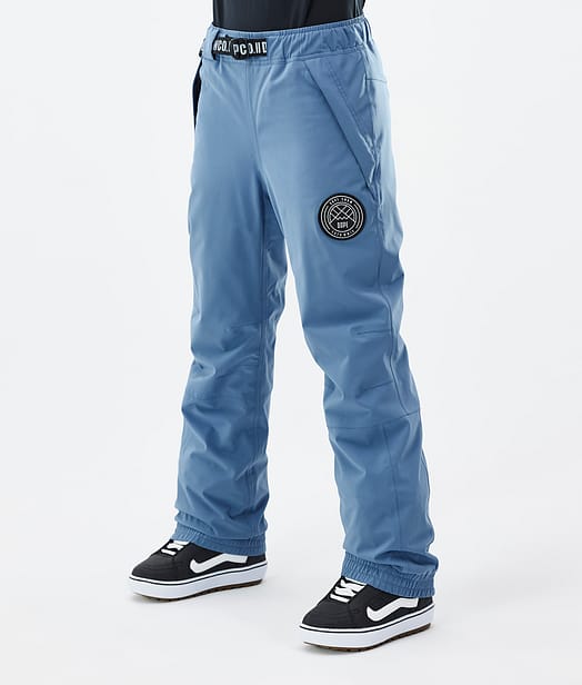 Dope Blizzard W 2024 Snowboardbukse Dame Blue Steel