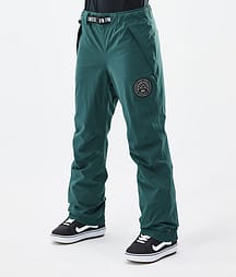 Dope Blizzard W 2024 Snowboardbukse Dame Bottle Green