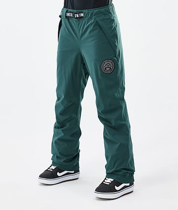 Dope Blizzard W 2024 Snowboardbukse Dame Bottle Green