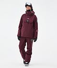 Dope Blizzard W Snowboardbukse Dame Burgundy, Bilde 2 av 5