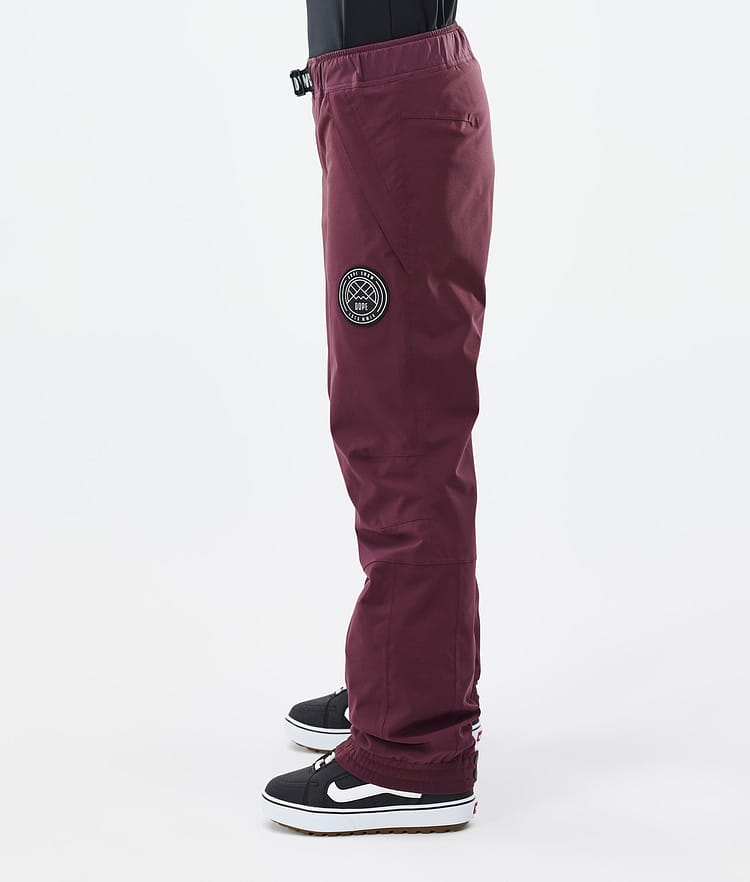 Dope Blizzard W 2024 Snowboardbukse Dame Burgundy, Bilde 3 av 5