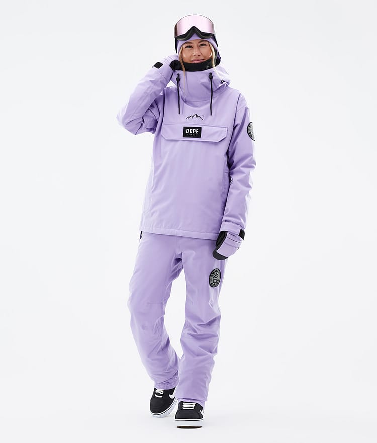 Dope Blizzard W 2024 Snowboardbukse Dame Faded Violet Renewed, Bilde 2 av 5