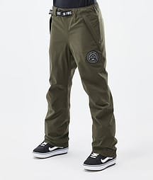 Dope Blizzard W 2024 Snowboardbukse Dame Olive Green