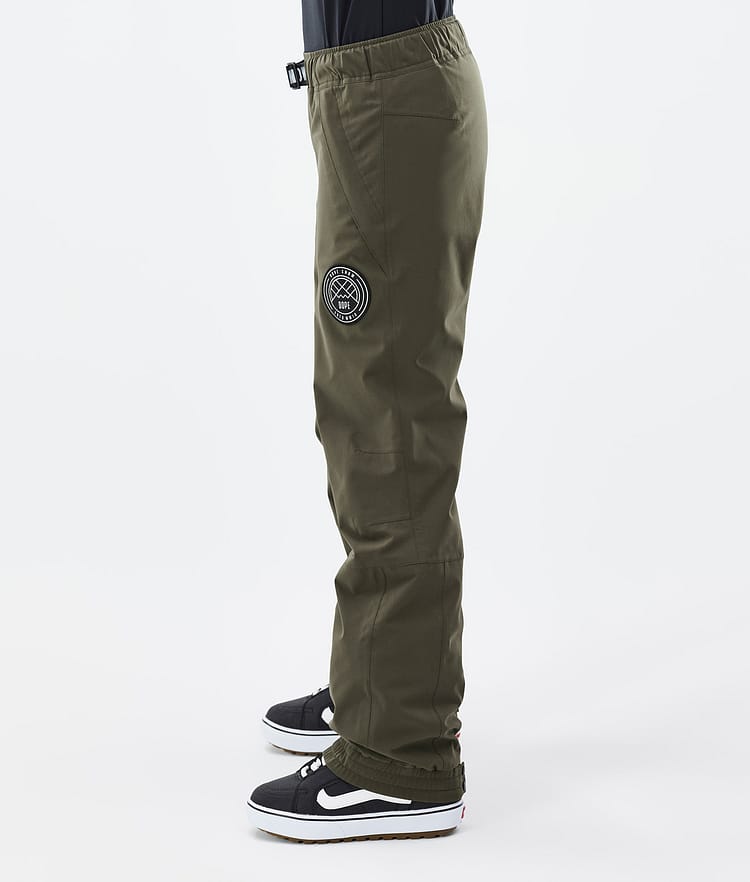Dope Blizzard W 2024 Snowboardbukse Dame Olive Green, Bilde 3 av 5