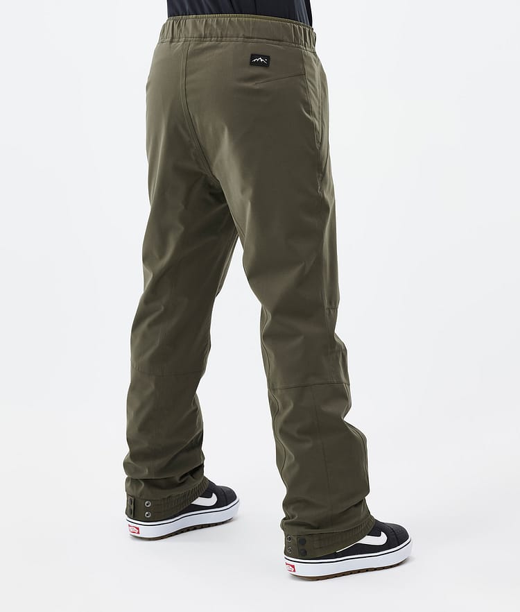 Dope Blizzard W 2024 Snowboardbukse Dame Olive Green, Bilde 4 av 5