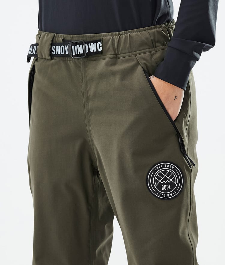 Dope Blizzard W 2024 Snowboardbukse Dame Olive Green, Bilde 5 av 5
