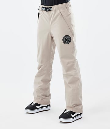 Dope Blizzard W 2024 Snowboardbukse Dame Sand