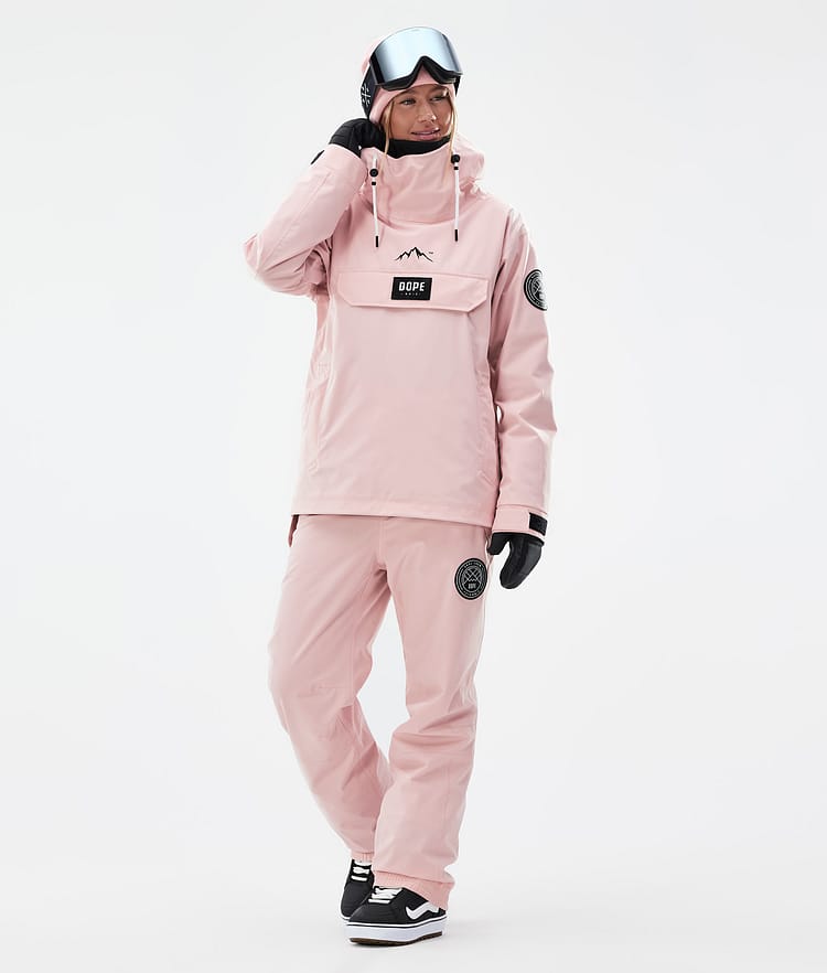 Dope Blizzard W 23 Snowboardbukse Dame Soft Pink, Bilde 2 av 5
