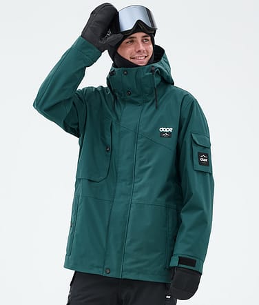 Dope Adept Skijakke Herre Bottle Green