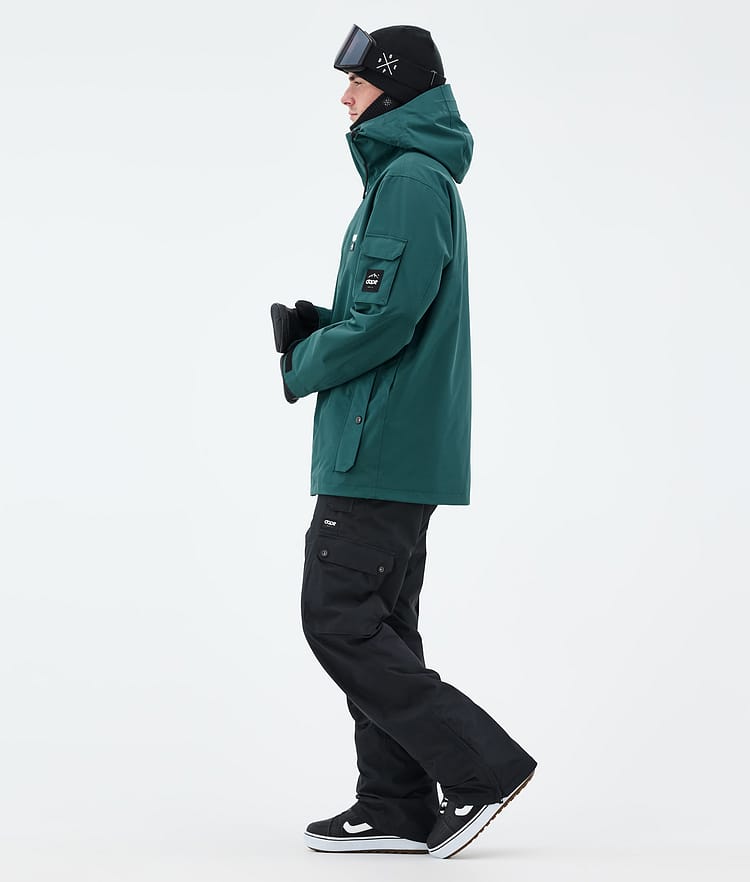 Dope Adept Snowboardjakke Herre Bottle Green, Bilde 4 av 10