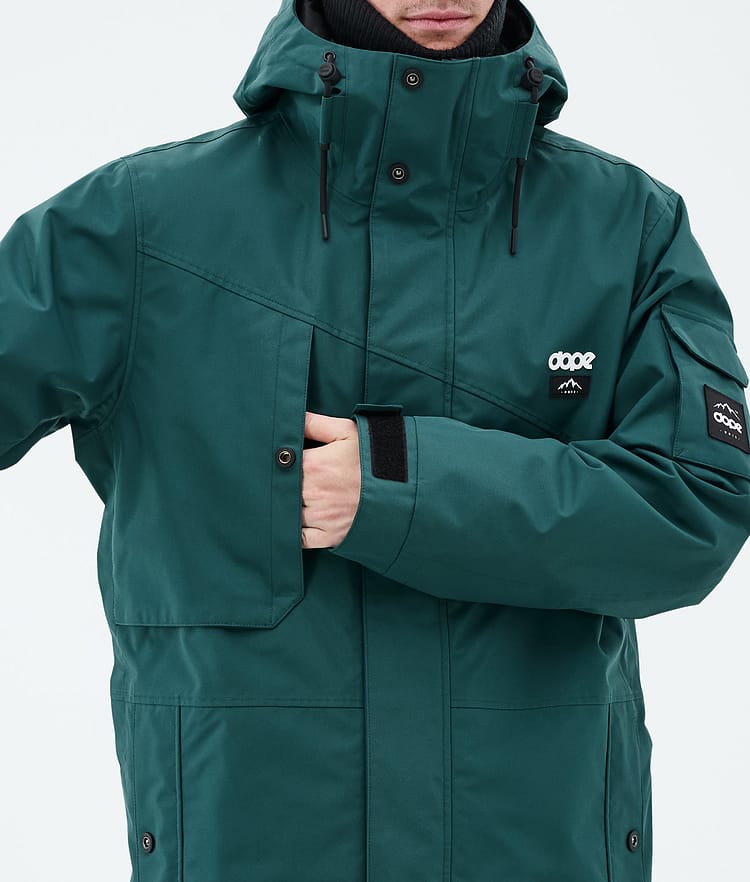 Dope Adept Skijakke Herre Bottle Green, Bilde 8 av 9