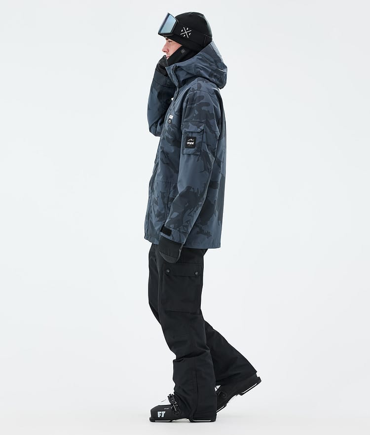 Dope Adept Skijakke Herre Metal Blue Camo, Bilde 3 av 9