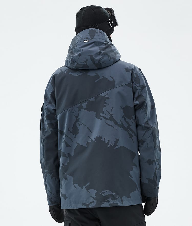 Dope Adept Skijakke Herre Metal Blue Camo, Bilde 6 av 9