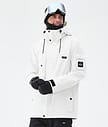 Dope Adept Snowboardjakke Herre Old White