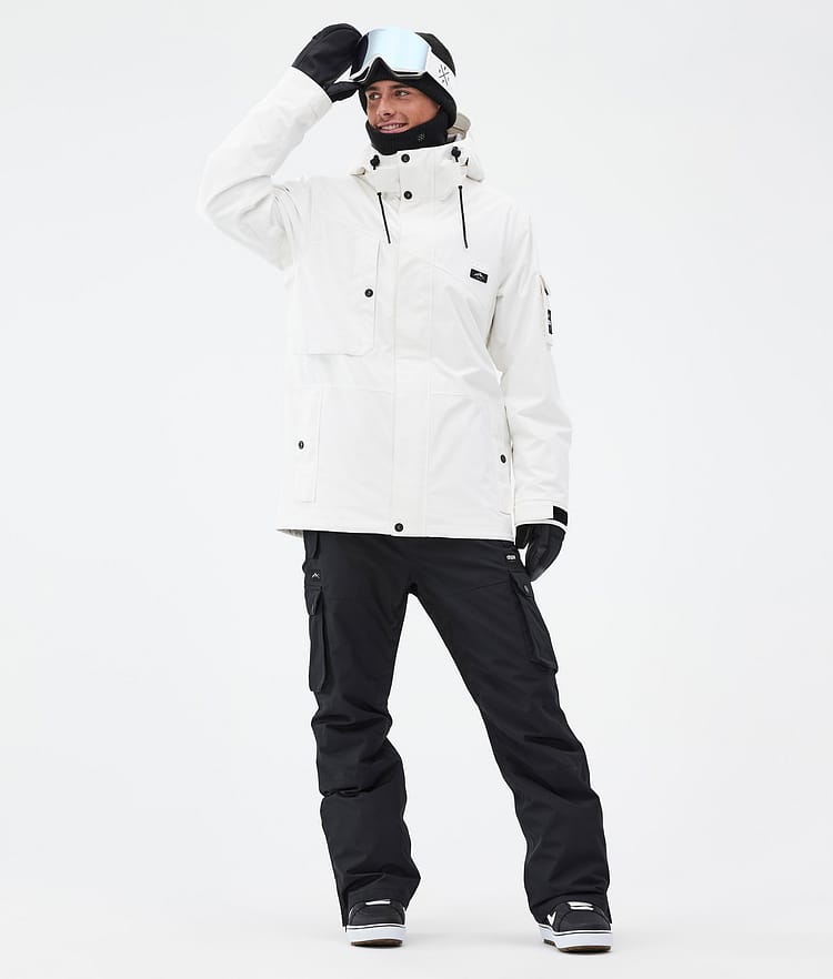 Dope Adept Snowboardjakke Herre Old White, Bilde 2 av 9
