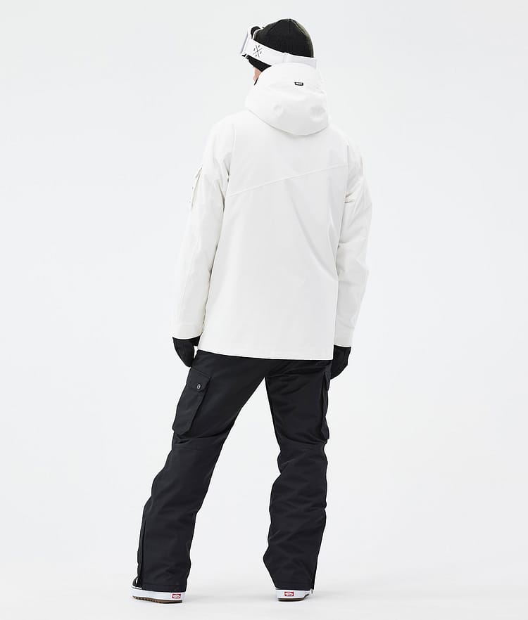 Dope Adept Snowboardjakke Herre Old White Renewed, Bilde 5 av 9