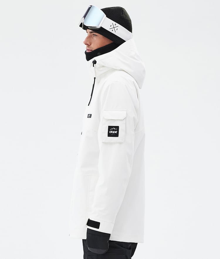 Dope Adept Snowboardjakke Herre Old White Renewed, Bilde 6 av 9