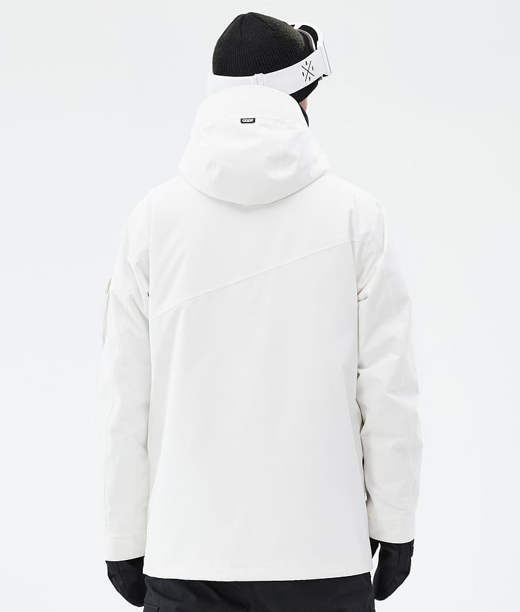 Dope Adept Snowboardjakke Herre Old White Renewed, Bilde 7 av 9