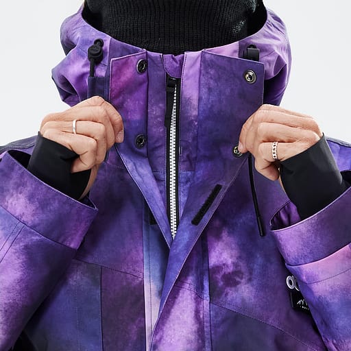 Glidelås foran med doble klaffer Hovedproduktdetaljbilde,