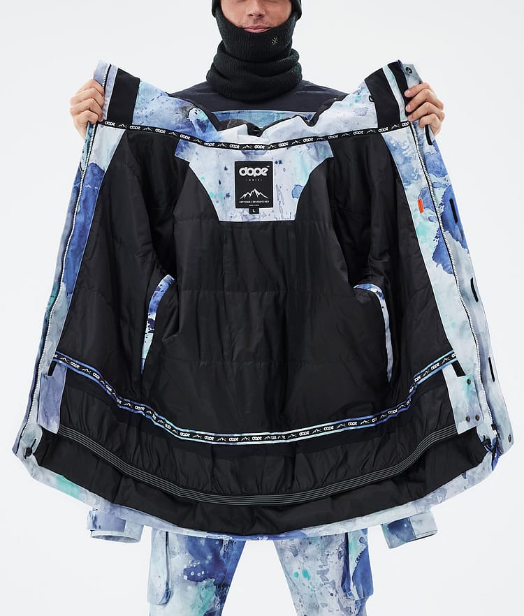 Dope Adept Skijakke Herre Spray Blue Green, Bilde 9 av 9