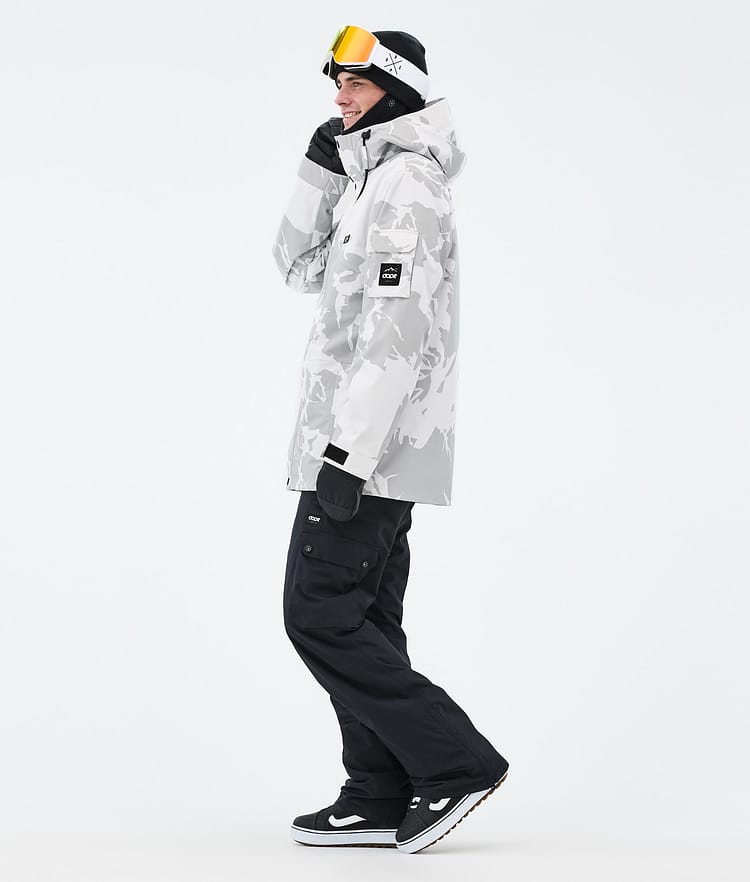 Dope Adept Snowboardjakke Herre Grey Camo, Bilde 3 av 9