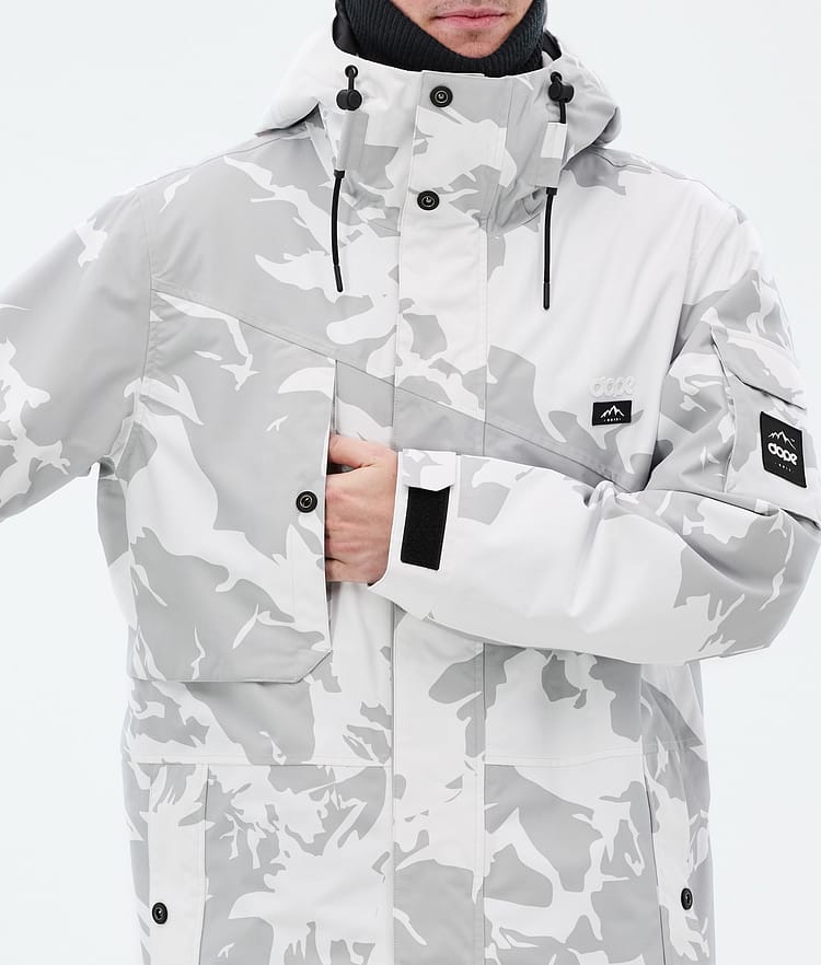 Dope Adept Skijakke Herre Grey Camo, Bilde 8 av 9