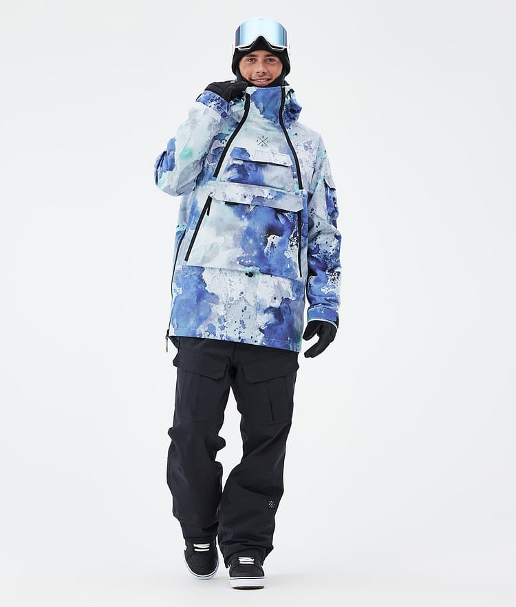 Dope Akin Snowboardjakke Herre Spray Blue Green, Bilde 2 av 8