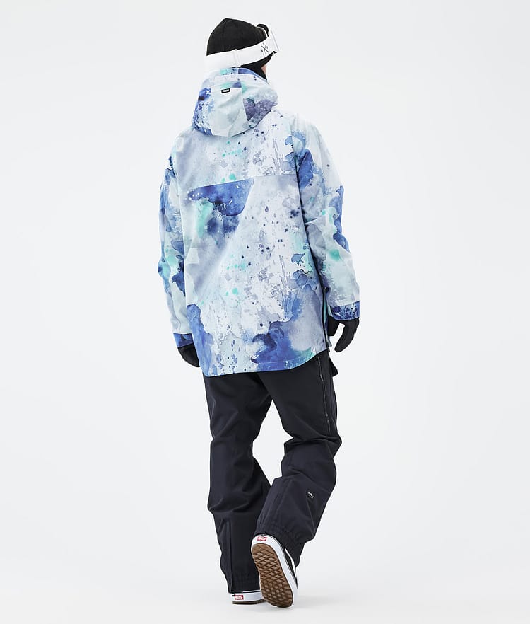 Dope Akin Snowboardjakke Herre Spray Blue Green, Bilde 4 av 8