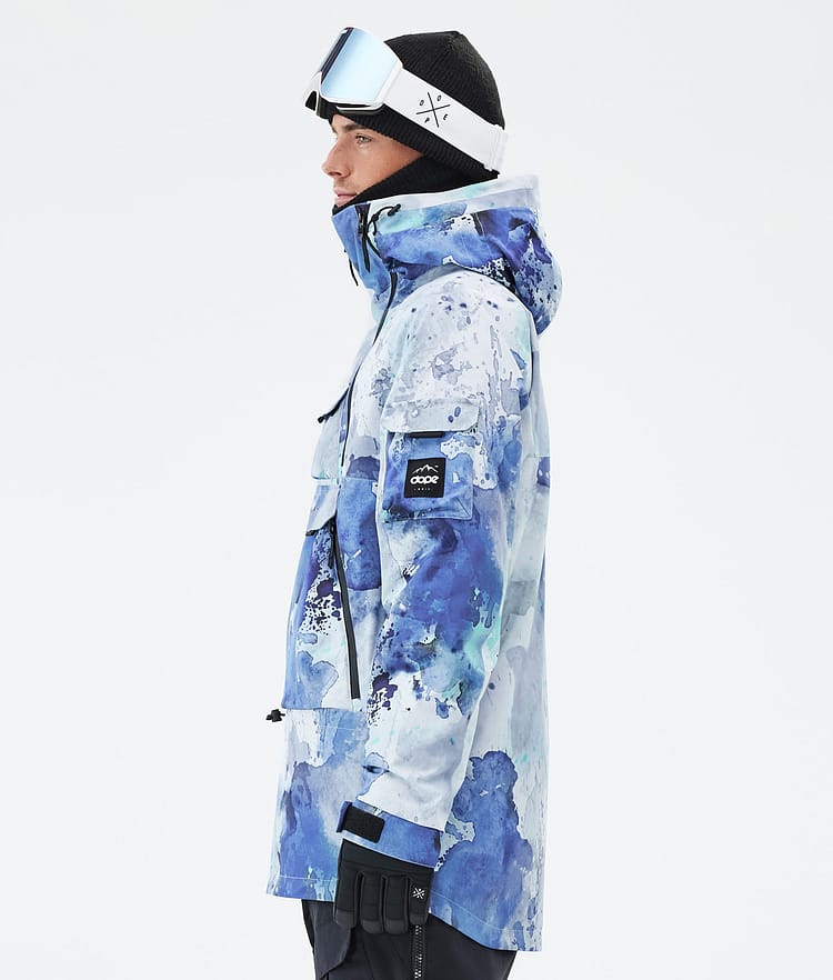 Dope Akin Snowboardjakke Herre Spray Blue Green, Bilde 5 av 8