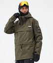 Dope Annok Snowboardjakke Herre Olive Green