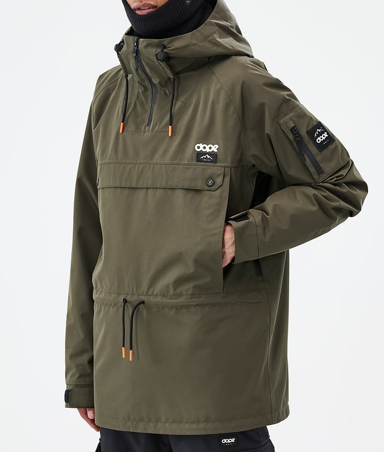 Dope Annok Snowboardjakke Herre Olive Green, Bilde 8 av 8