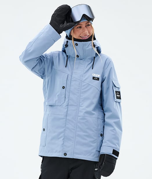 Dope Adept W Snowboardjakke Dame Light Blue
