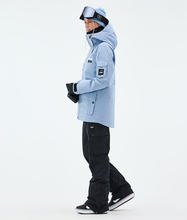 Dope Adept W Snowboardjakke Dame Light Blue, Bilde 4 av 10