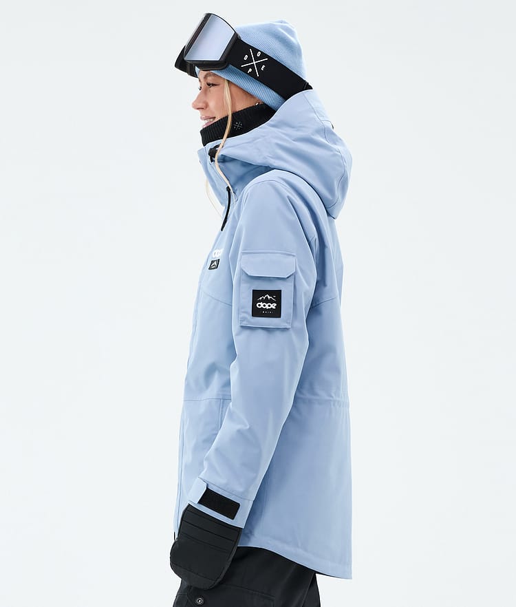 Dope Adept W Snowboardjakke Dame Light Blue, Bilde 6 av 10
