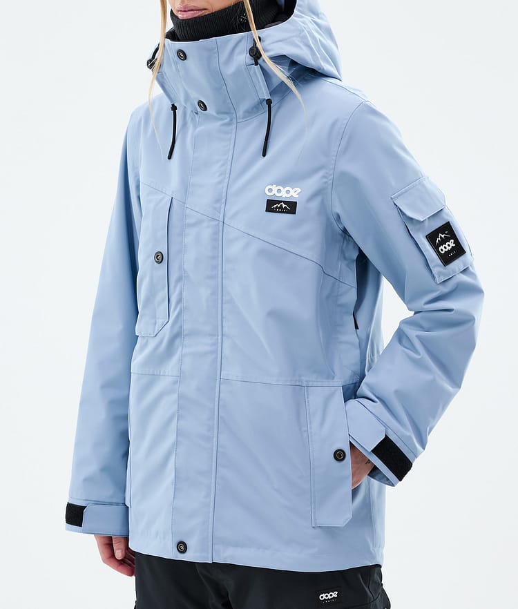 Dope Adept W Snowboardjakke Dame Light Blue, Bilde 8 av 10