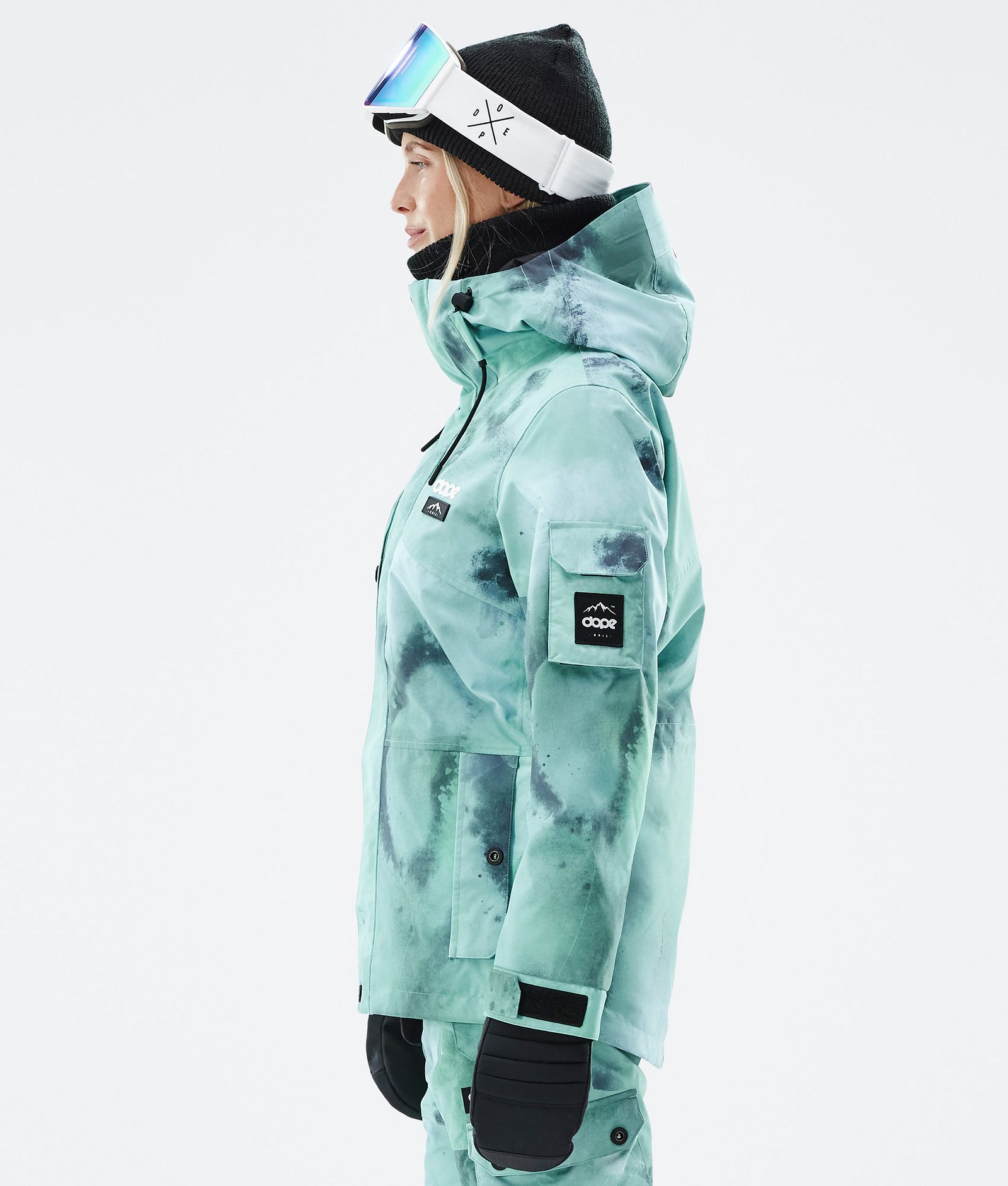 Dope Adept W Snowboardjakke Dame Liquid Green Renewed, Bilde 5 av 9