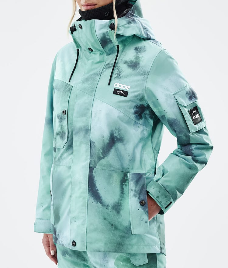 Dope Adept W Snowboardjakke Dame Liquid Green, Bilde 7 av 9