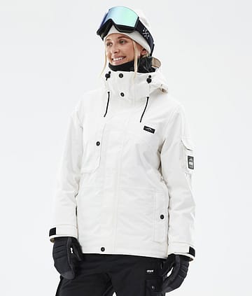 Dope Adept W Snowboardjakke Old White