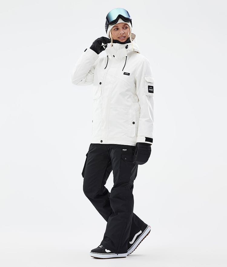 Dope Adept W Snowboardjakke Dame Old White Renewed, Bilde 2 av 9