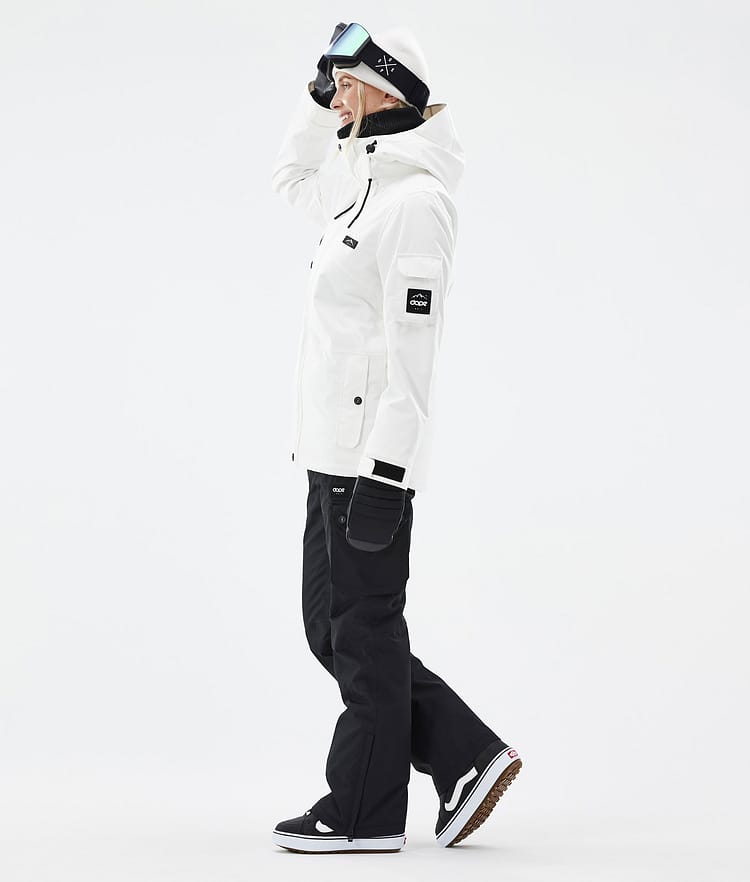 Dope Adept W Snowboardjakke Dame Old White Renewed, Bilde 3 av 9