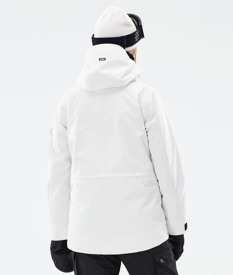 Dope Adept W Snowboardjakke Dame Old White Renewed, Bilde 6 av 9