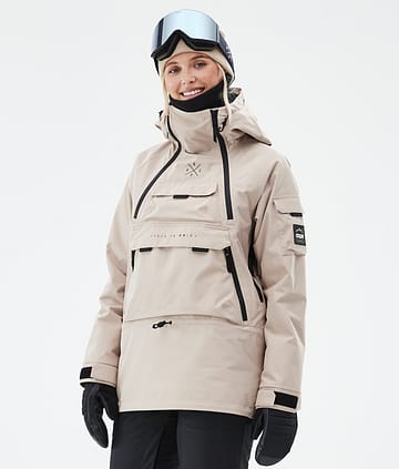Dope Akin W Snowboardjakke Sand