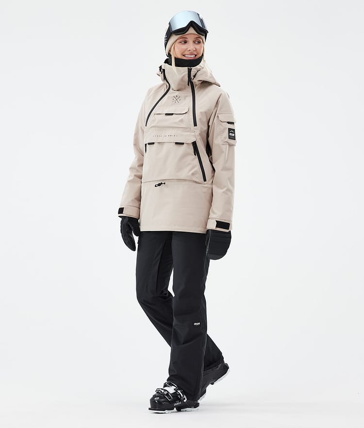 Dope Akin W Skijakke Dame Sand, Bilde 2 av 8
