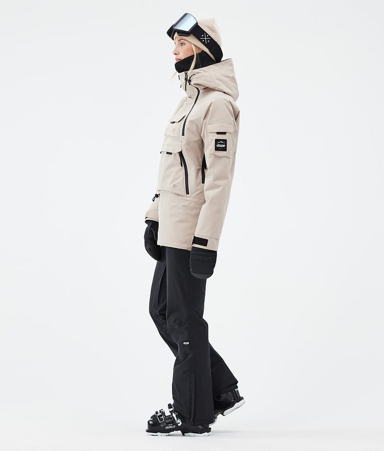 Dope Akin W Skijakke Dame Sand, Bilde 3 av 8